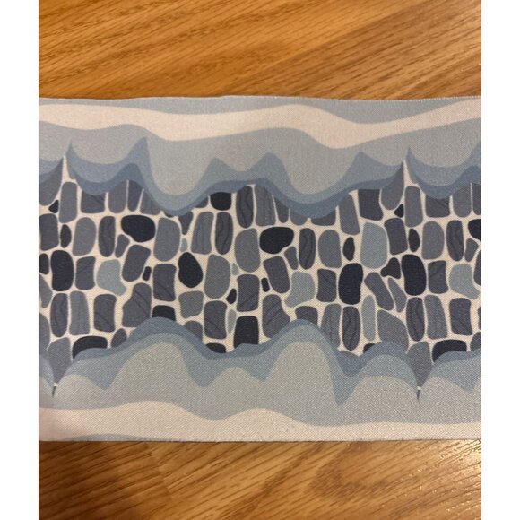 Christmas Village Accessories Street Mat Brick Snow Cobblestone 4.7 x 47.2 Inch - Picture 3 of 6